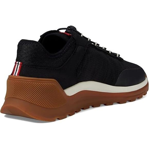 Hunter Travel Trainer Sneakers Black Shaded White Walking Shoes Women 10 NIB - Picture 5 of 6